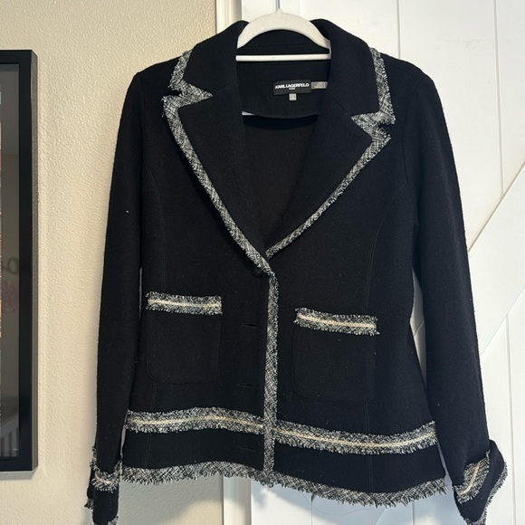 Karl Lagerfeld wool Blazer - Picture 1 of 3